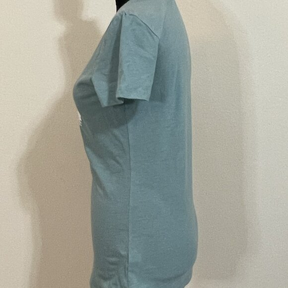 Free State Basic Tee - Turquoise/green - medium - daisies - - Picture 2 of 4